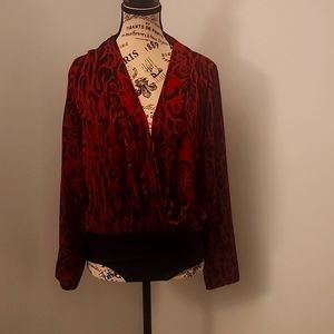 ZARA long sleeved body shirt
